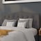 Flash Furniture Cambridge Headboard, Queen, Gray Fabric HG-HB1708-Q-DG-GG - alternate 1